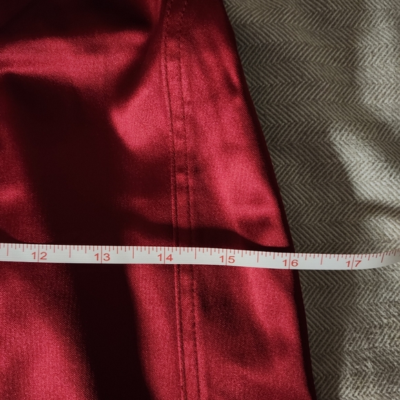 NWT David Meister Red Bodycon Cocktail Dress Size 12 - Picture 6 of 9